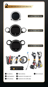 9-inch Android 13 Multimedia GPS Head Unit for Mini Cooper