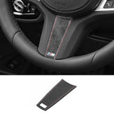 For New BMW Series Fit for G Chassis Steering Wheel Trim Sticker Anti Scratch Made of Alcantara Car Interior Tuning Accessori