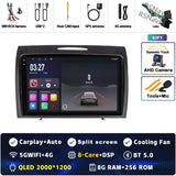 Android 15 2K QLED Stereo for Mercedes-Benz SLK-Class 2004–2011