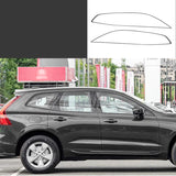Window Frame Bright Black Trim for Volvo XC90 V60 Car Interior Accessory LINGLUYANG xc60 2018-2024