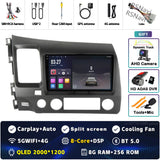 2K QLED Android 15 Head Unit for Honda Civic 2005-2012