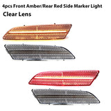 Front and Rear LED Side Marker Lights for Chrysler Crossfire