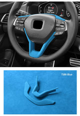 For Honda Accord 10th Gen & Inspire 2018-2022 Steering Wheel Boot Cover Trim Sticker Car Interior Accessories