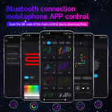 RGB USB Symphony Ambient Lights with App Control for Tesla LED Ambient Light MAGIC COLORM