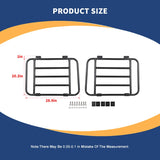 Aluminium Rear Window Armor Rack for Suzuki Jimny Car Interior Accessory HEBE