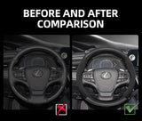 Lexus Suede Carbon Fiber Wheel Cover 2019 Car Interior Accessory Hocasen