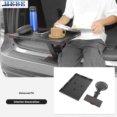 Universal Car Trunk Camping Table & Storage Rack Car Interior Accessory HEBE