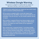 2in1 Wireless CarPlay Dongle Type-C USB Converter