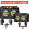 Motorcycle Car LED Work Light Auxiliary Spotlight Off Road Headlight Driving Fog Lamp Universal Front Headlamp For ATV Truck