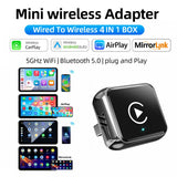 CarPlay Adapter 4in1 Wireless for OEM Vehicles