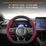 Suede Matte Carbon Fiber Cover for Lynk & Co 01
