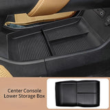 For BYD Song L DM-i Screen Rear Storage Box Central Control Armrest Box Silicone Organizer Tray Interior Accessories Car Inte
