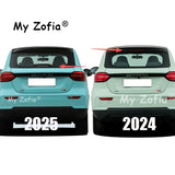 For Leapmotor T03 2024 2025 2026 Car Rear Bumper Cover Trunk Sill Plate Guard Car Accessories Stainless Steel Protector Parts