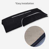 Custom Fit Plush Dashboard Mat for Toyota Voxy Noah 80 Series Dashboard Mat CATUSIKI