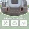 Fog Lamp Cover Iron for Jetour Traveler T2 2023+
