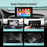Wireless CarPlay Android Auto Retrofit Kit for Audi A6 A7