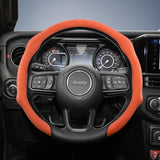 Jeep Premium Suede Steering Wheel Cover