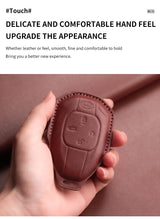 Leather Car Key Case Cover For GAC Trumpchi GA6 SGS7 GA4 GS5 GS3 GS4 GM8 GA3 Legend GS8 Empow J14 J15 J16 J11 J12 J13 Keychain