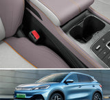 For BYD ATTO 3 Yuan Plus 2022-2025 Car Central Control Armrest Box Leather Protective Cover Car Interior Accessory OEM