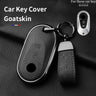 Metal and Leather Car Key Case Cover for Various Mercedes Benz Models