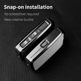 Metal and Leather Car Key Case Cover for Volvo XC40 XC60 S90 XC90 V90 2017 2018 Accessories Car Accessory NONE