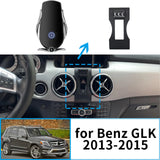 Smart Wireless Charging Phone Mount for Mercedes-Benz GLK 2013–2015 Car Phone Holder CATUSIKI