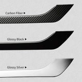 Rear Fog Light Trim Stainless Steel for Tesla Model 3 Car Interior Accessory GMUNI