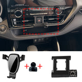 Screen-Mounted Wireless Phone Holder for Toyota Kluger 2021–2026