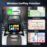 5 inch Waterproof Wireless CarPlay GPS for Moto Android Head Unit EKIY