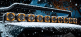 Amber Spot Flood LED Work Light For Jeep Wranglers Car Interior Accessory ANGLELITE