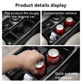 Kia Sorento US Version 2021-2025 Water Cup Holder Insert Cup Box Shock-Absorbing TPE Tidying Interior Accessories Car Interio