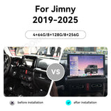 Android 14 Multimedia GPS Navigation for Suzuki Jimny 2019–2025 Android Head Unit Aotsr