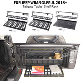 Tailgate Storage Table Rack for Jeep Wrangler JL 2018-2025