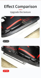 Door Sill Protector Sticker for Toyota GR86 Subaru BRZ Car Interior Accessory GMUNI