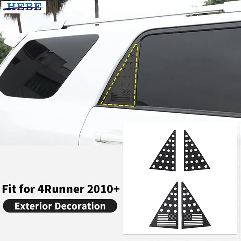 Aluminum C-Pillar Trim for Toyota 4Runner Car Interior Accessory HEBE
