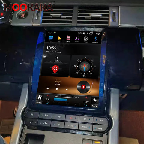 9.7" Vertical Android Head Unit for Land Rover Evoque Android Head Unit Aotsr 6GB 128GB Eight Core