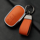 5-Button Leather Key Case for Honda Stepwgn 2024