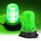 High Power LED Strobe Warning Light for Universal Trucks Car Interior Accessory MAGIC COLORM 12-80V Green