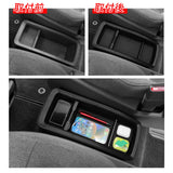Honda STEPWGN 6th Gen 2022-2025 Center Console Storage Box Car Front Seat Tray Organizers Accessories Tidying Black Center Co