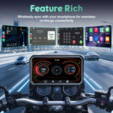 CarPlay Adapter with 6-inch GPS for BMW R1200GS CarPlay Adapter LBW