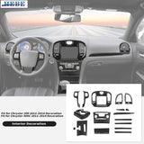 Carbon Fiber Trim Kit for Chrysler 300C 2011-2014 Car Interior Accessory HEBE