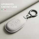 Leather Car Remote Key Case Cover for Geely Starray Vow Geome Emgrand X7 EX7 2025 Car Interior Accessory OEM