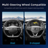 Carbon Fiber Texture Wheel Cover for Opel Cars Car Interior Accessory Hocasen