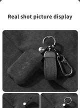 Made of Alcantara Car Key Case Cover For VW Volkswagen Passat B8 CC Arteon Magotan GTE Skoda Fabia Superb A7 Kodiaq Accessories