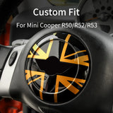 Steering Wheel Center Emblem for Mini Cooper R-Series Car Interior Accessory GMUNI