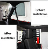 Trunk Window Storage Shelf for Jeep JK 4-Door 2007-2017 Car Interior Accessory HEBE