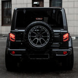 LED Tail Lights for Jeep Wrangler JL JLU 2018+ Daytime Running Light Car Rear Brake Lamp Turn Signal Reverse Light Accessorie