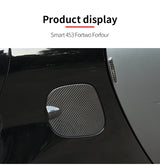 Fuel Tank Cap Carbon Fiber Cover for Smart 453