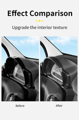 Dashboard Speedometer Trim Panel for Smart Fortwo Car Interior Accessory GMUNI