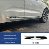 Black Fog Light Sticker Body Trim for Volvo XC60 18-26